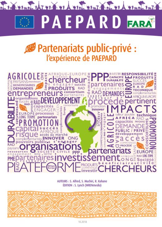 Public private partnership experienced by PAEPARD French