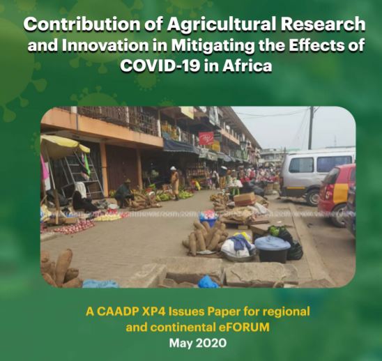 AR4D COVID-19 Response Strategy a CAADP-XP4 Issues Paper for eForum on 20 May 20