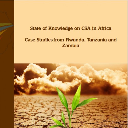 State of knowledge on CSA: Case studies from Rwanda, Tanzania and Zambia